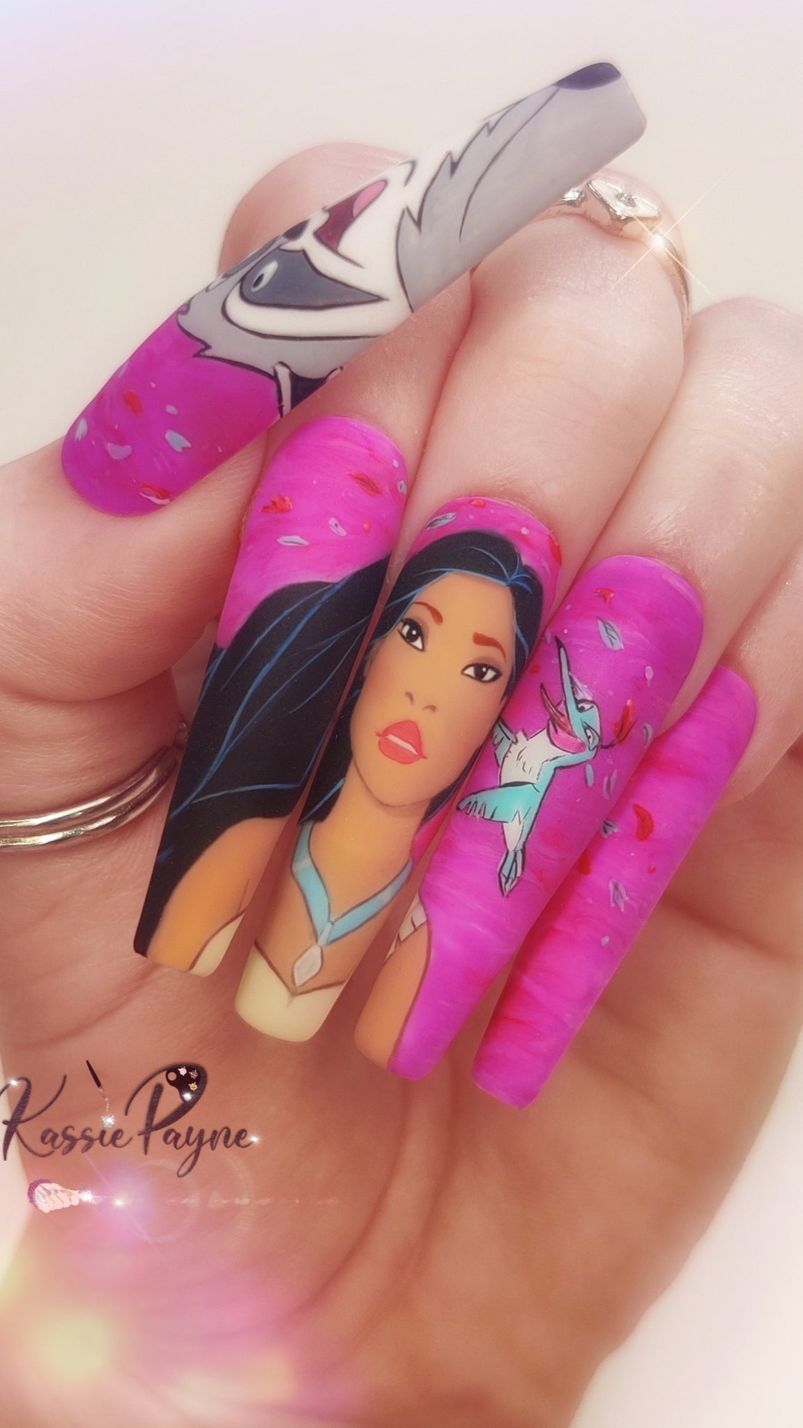 3D Character Nails