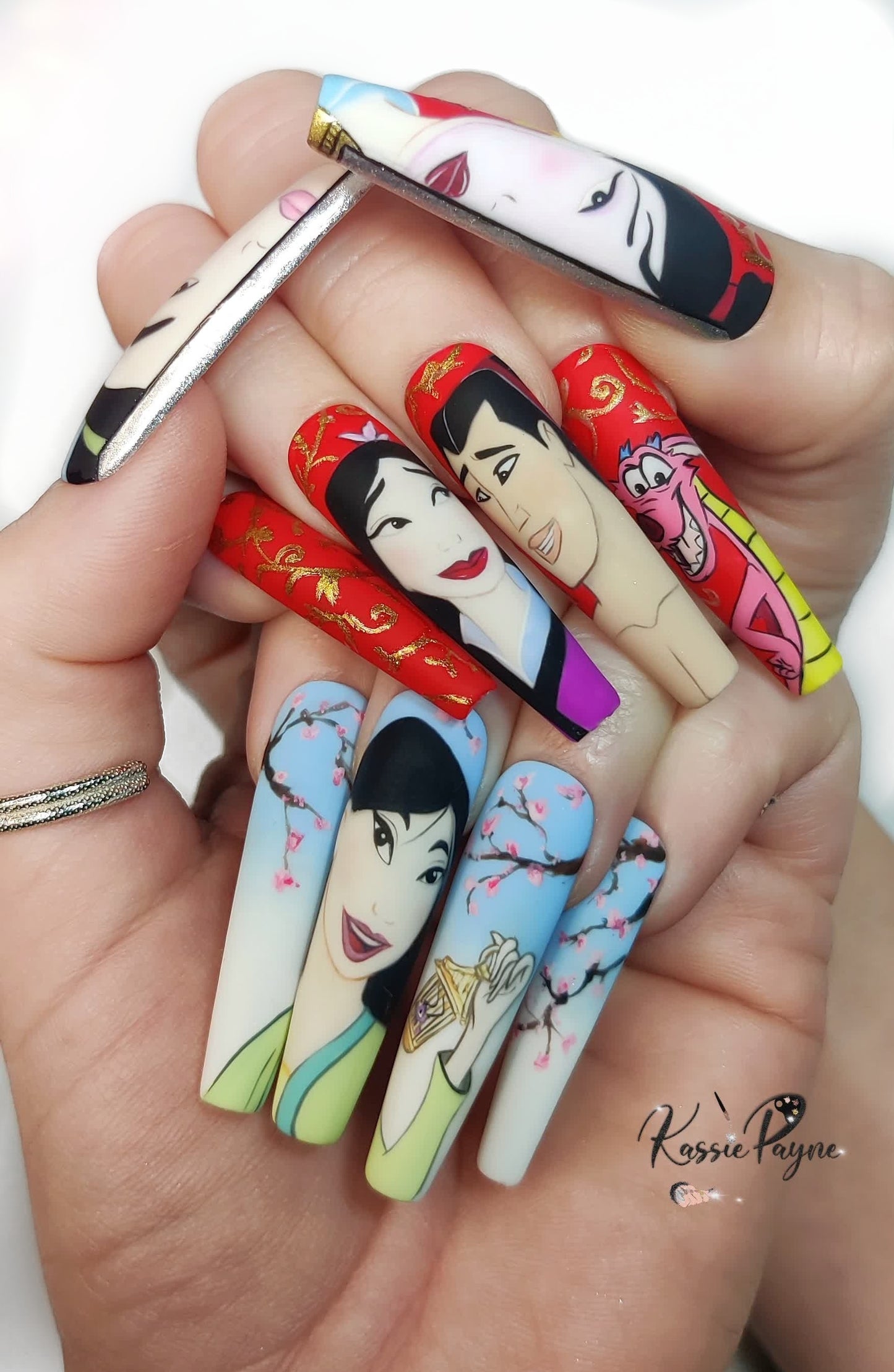 3D Character Nails