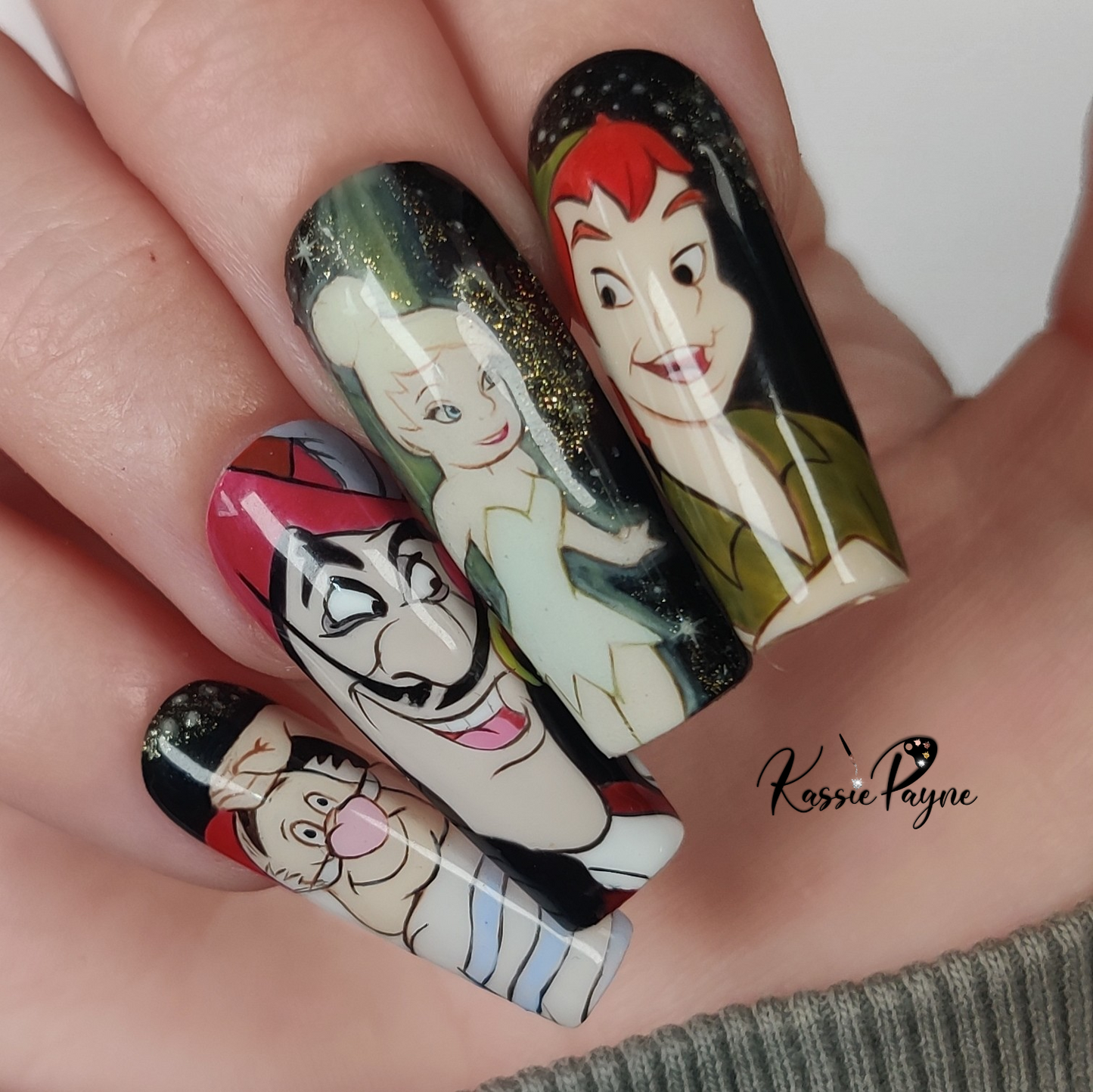 3D Character Nails