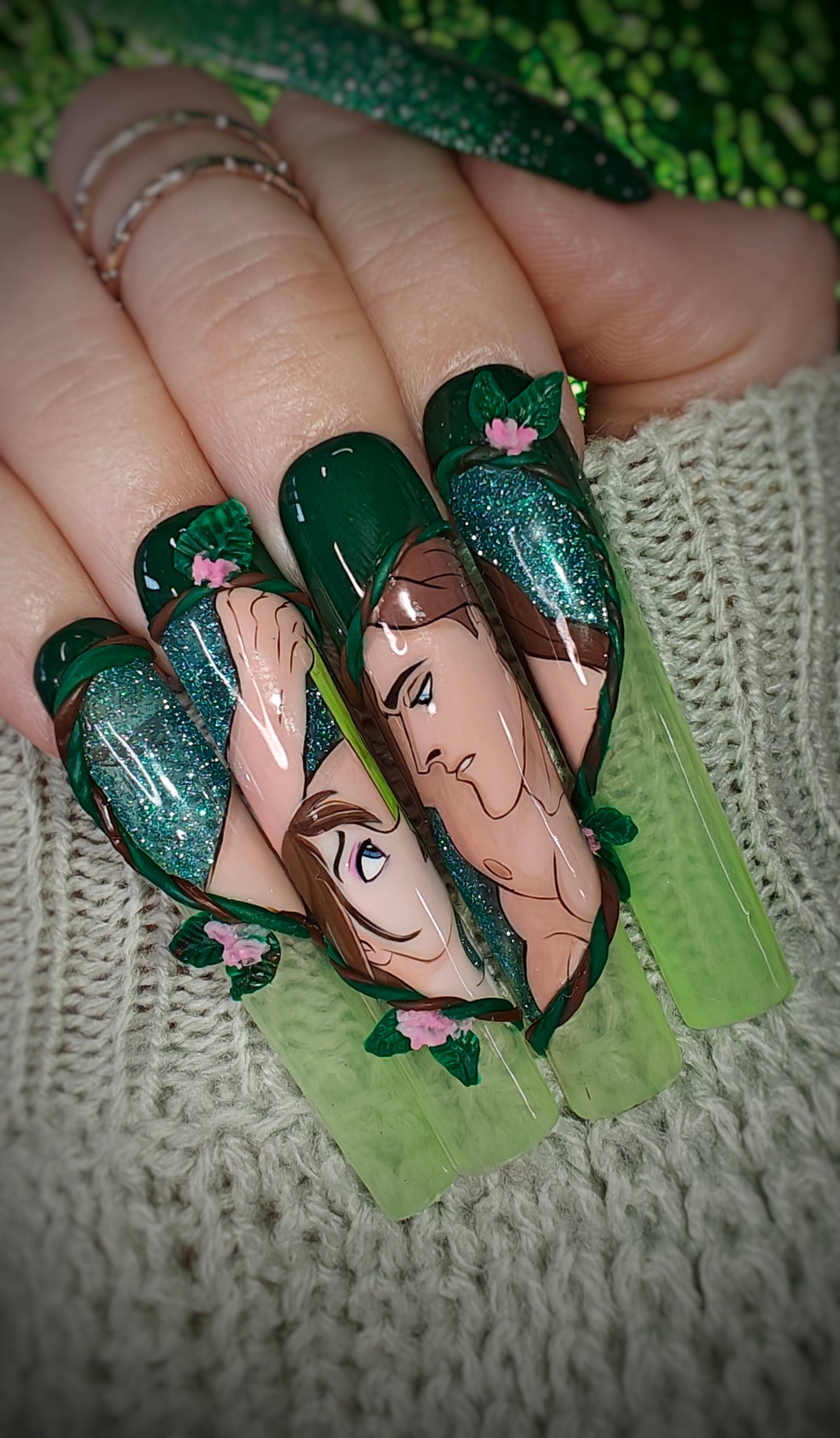 3D Character Nails