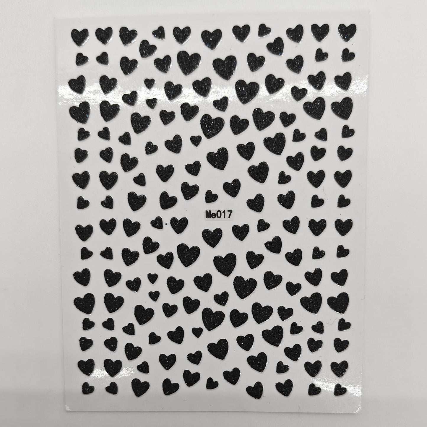 GLITTER HEART STICKERS