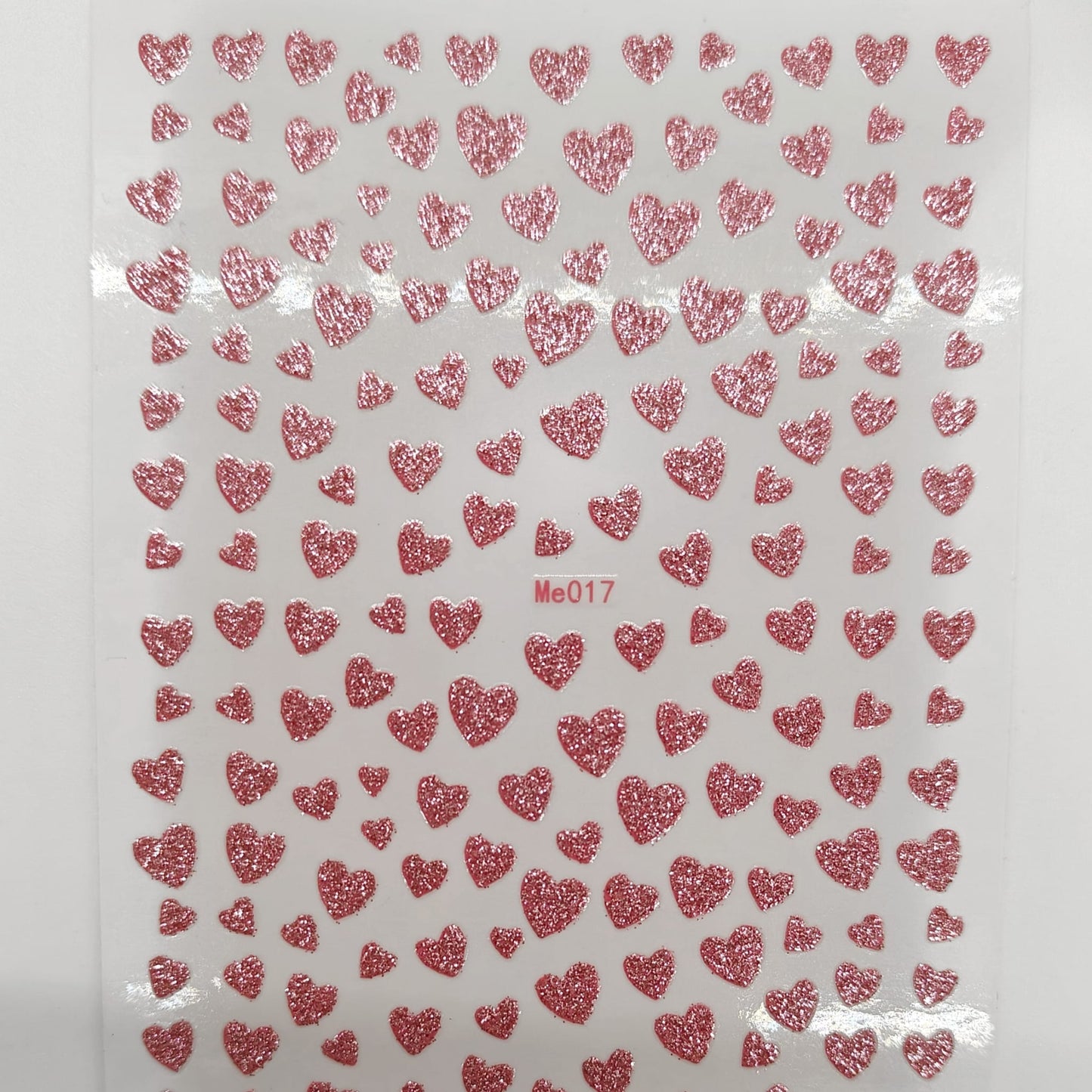 GLITTER HEART STICKERS