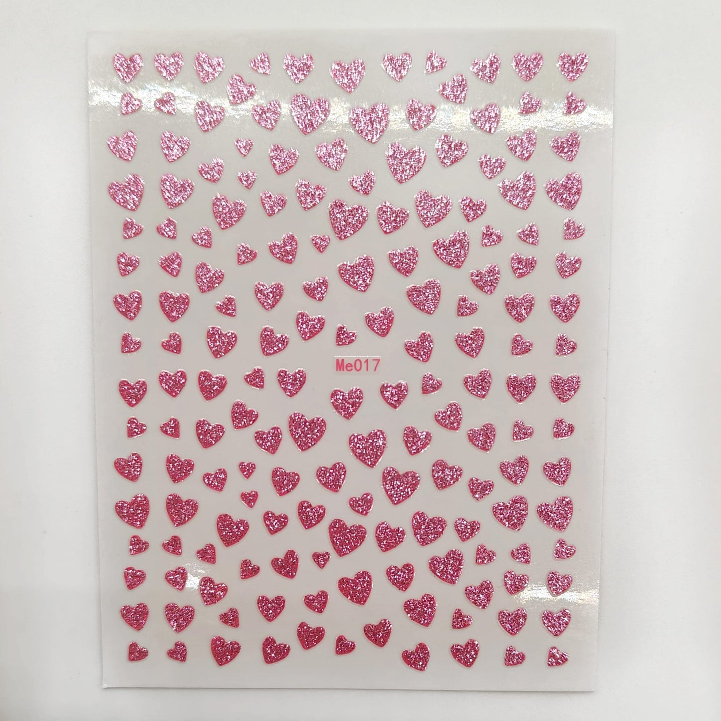 GLITTER HEART STICKERS