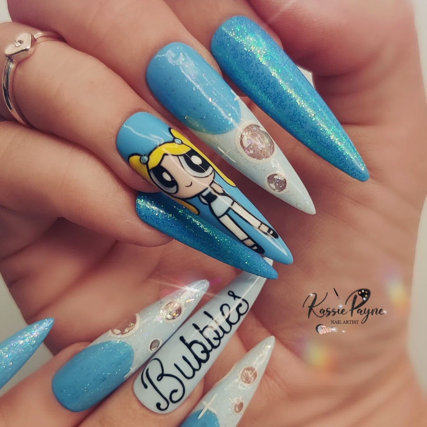 2D Character Nails