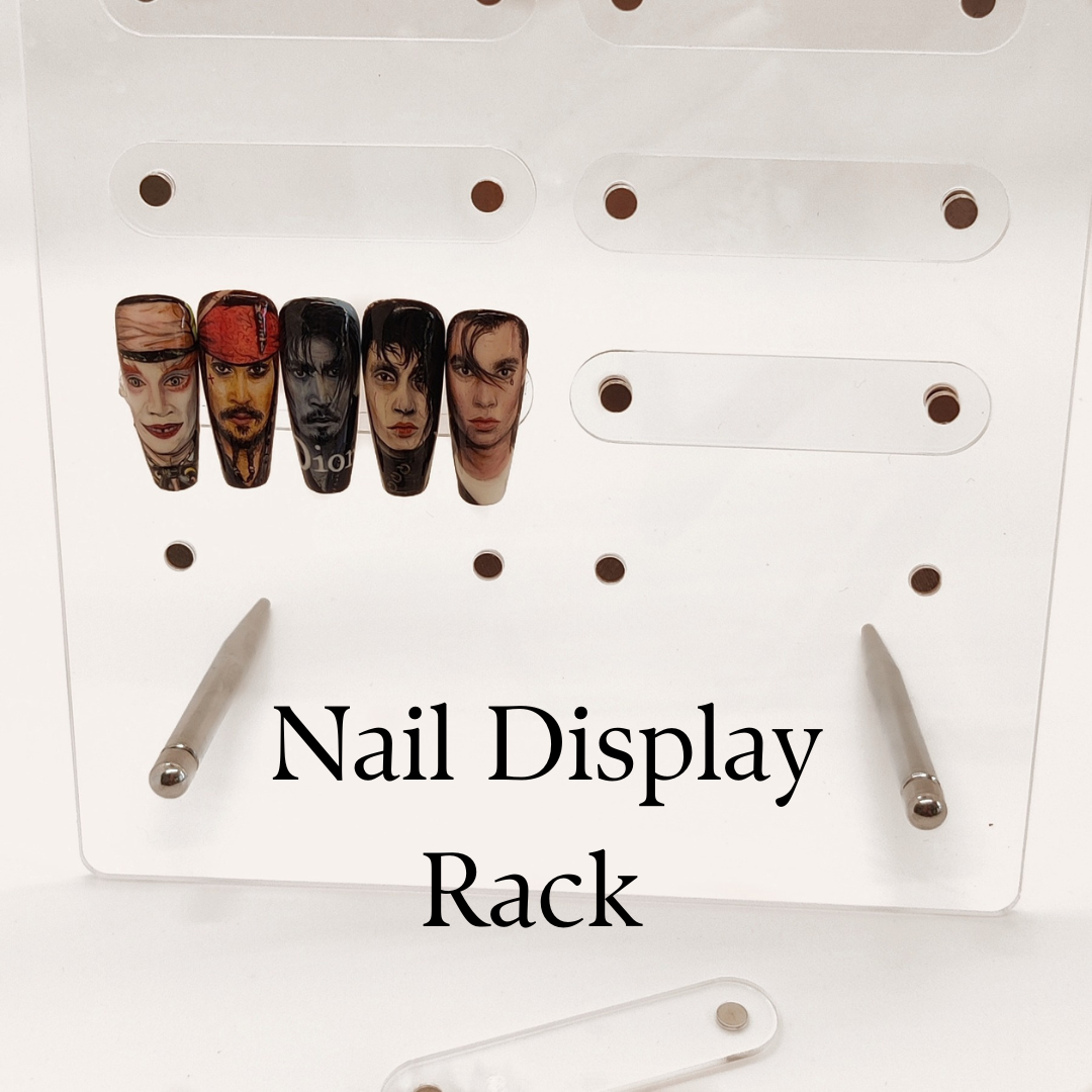 ACRYLIC NAIL ART DISPLAY BOARD